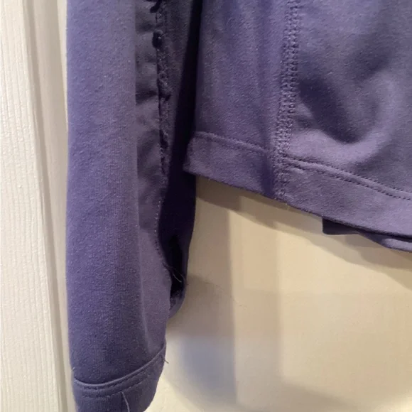 Nike Women's Purple Quarter-Zip Sweatshirt - Picture 6 of 9